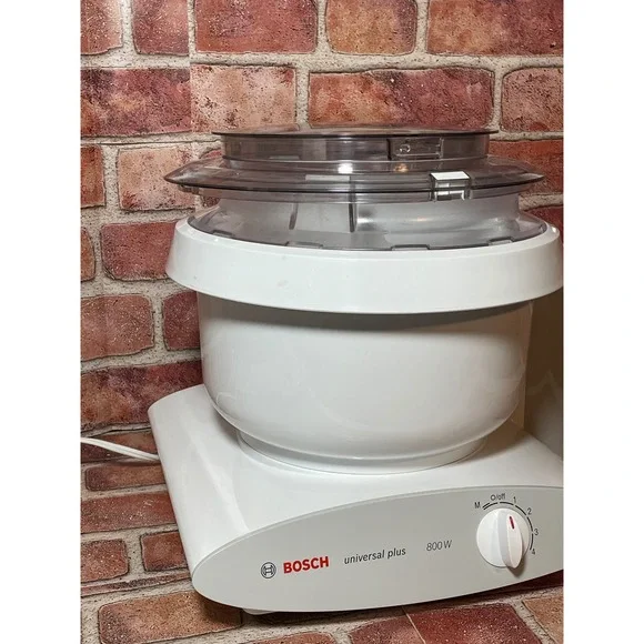 Bosch Universal Plus Stand Mixer 800W White MUM6N10UC Kitchen Machine Base Bowl - Picture 3 of 9